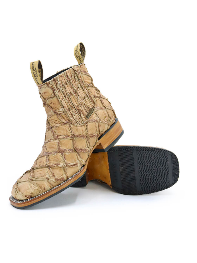 Men's Original Fish Skin Ankle Boots
