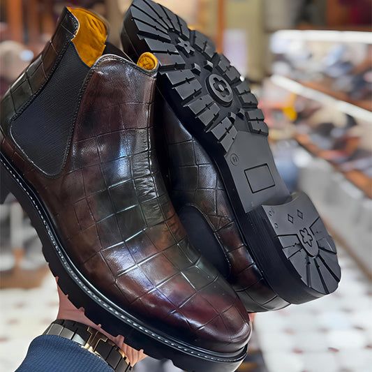 Men's Slip-On Chelsea Boots