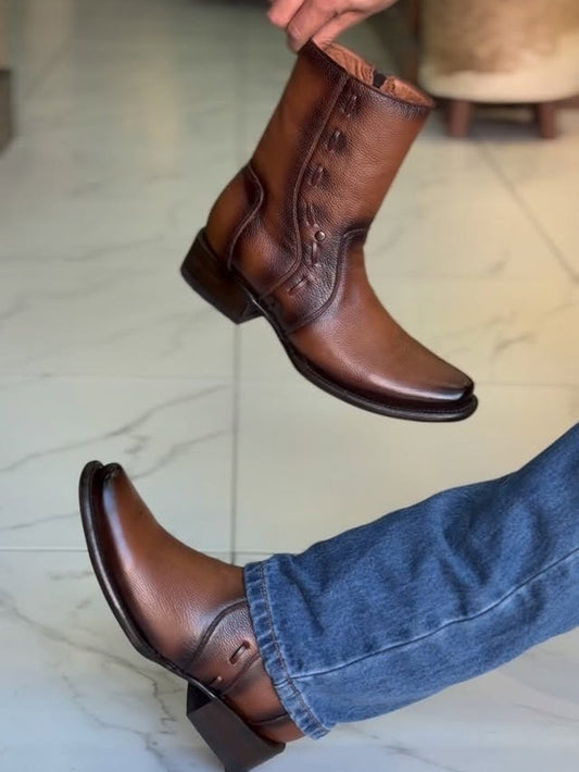 Original Deerskin Leather Boots