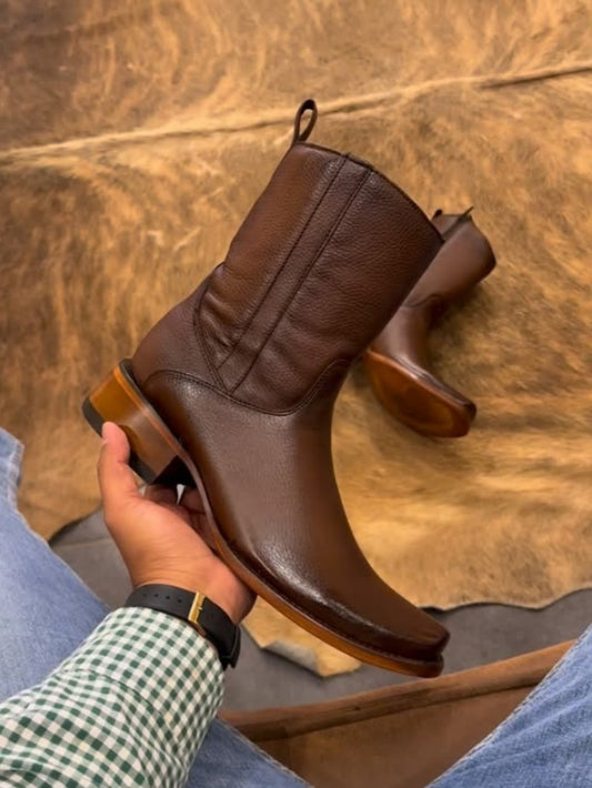 Men's Elegant Deerskin Boots