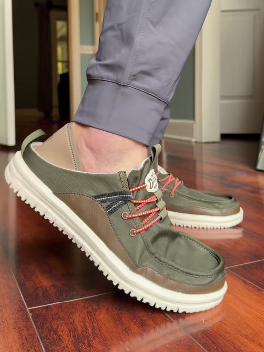 Comfortable Lace-up Slip-on Shoes